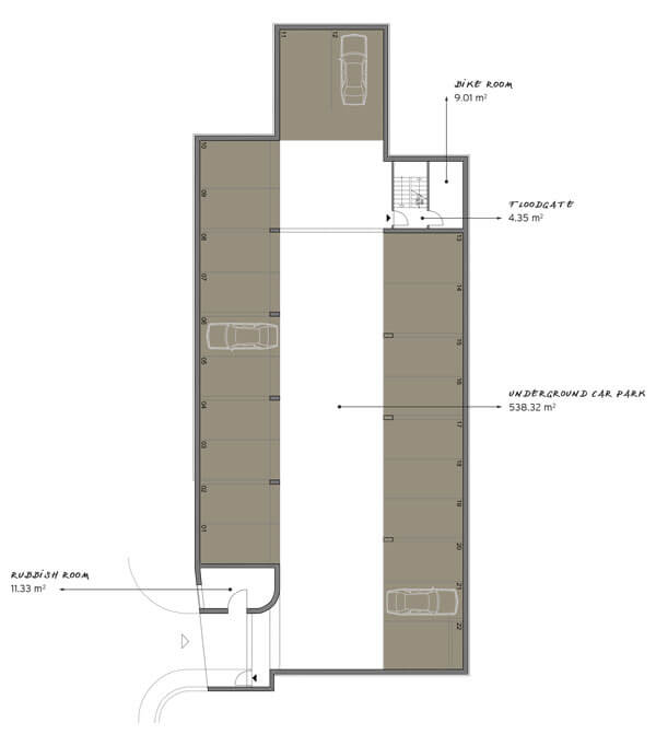 Floor plan Garage