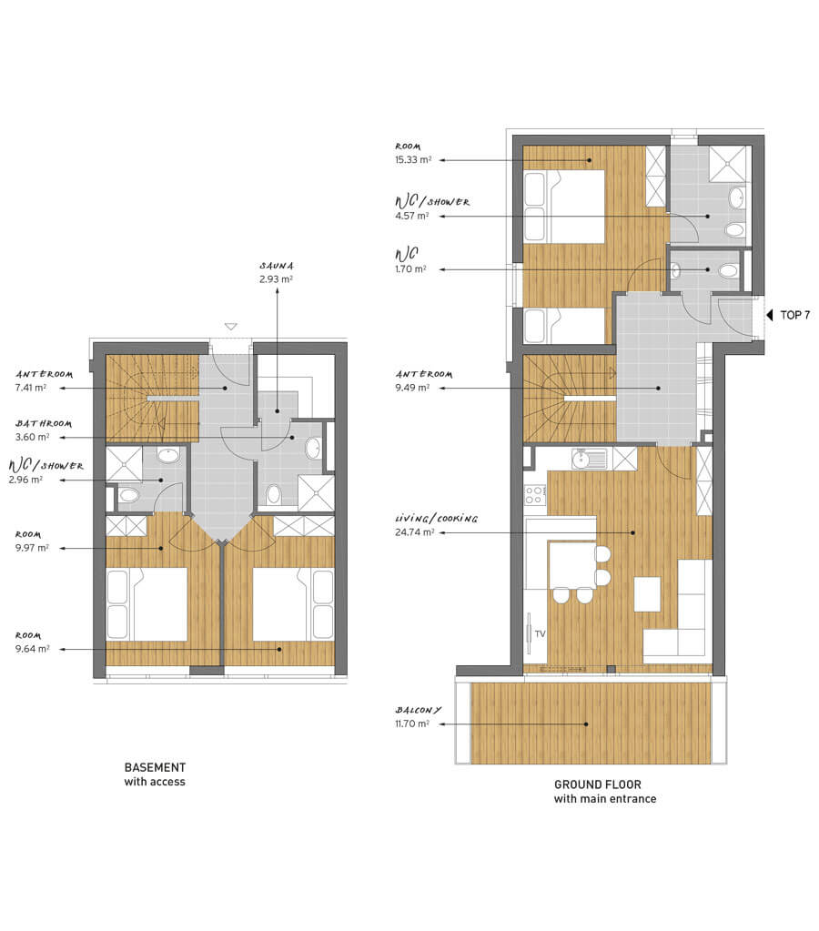Floor plan unit 7