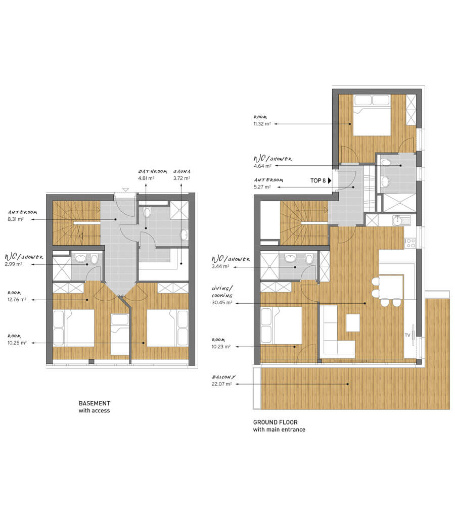 Floor plan unit 8