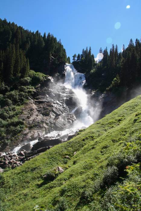 Krimml waterfall